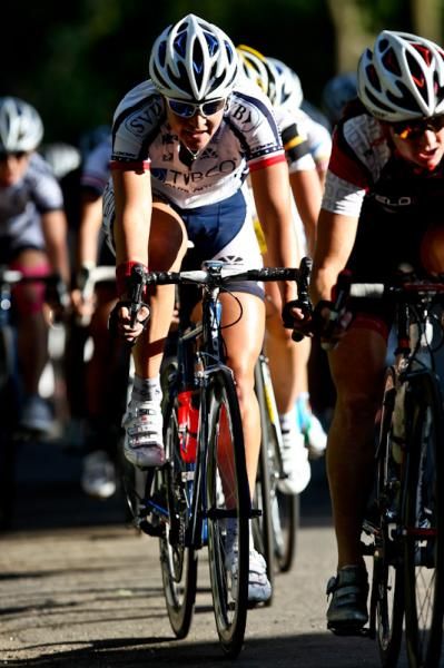 Brooke Miller (TIBCO) stayed safe all day and ended up second.