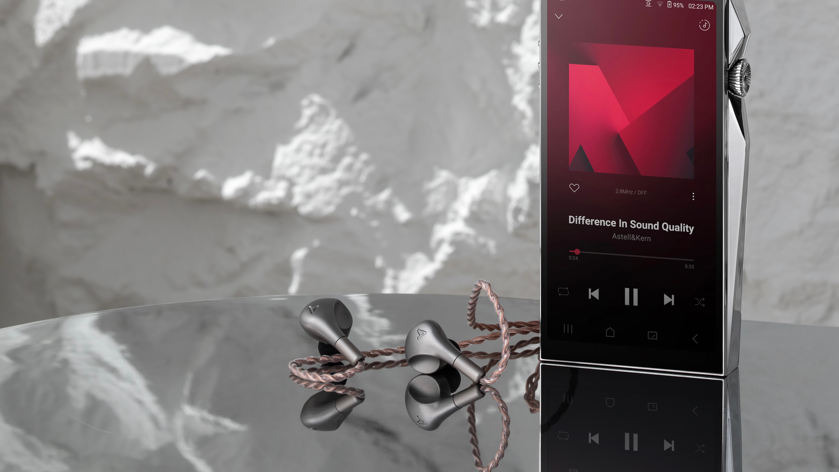 Astell & Kern Luna wired in-ear headphones