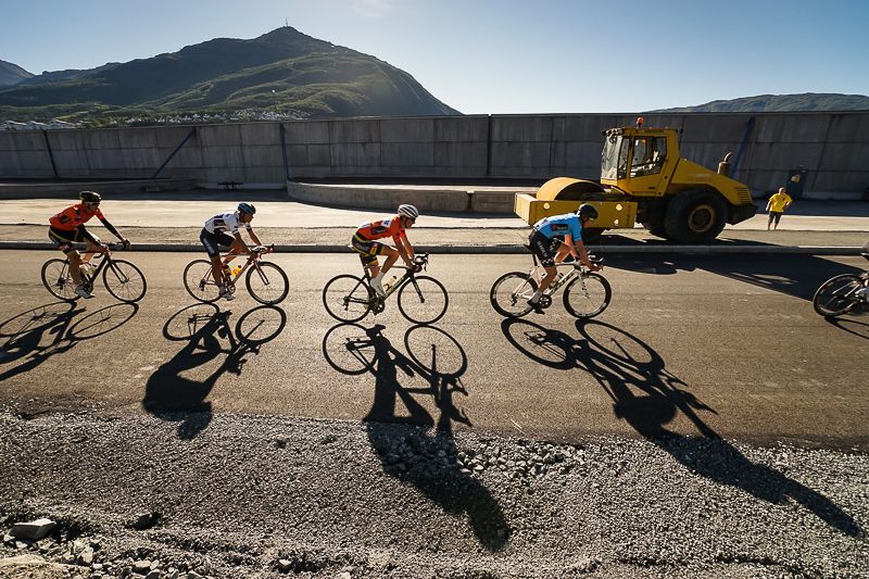 Lovely light for the final stage