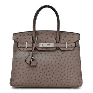 Hermes Ostrich Birkin 30 Mousse