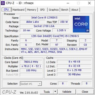 Core i9-12900KS World Record