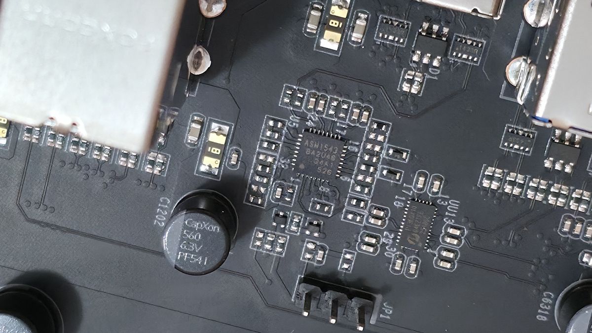 Maxsun Terminator B850M Pro II - Board ICs