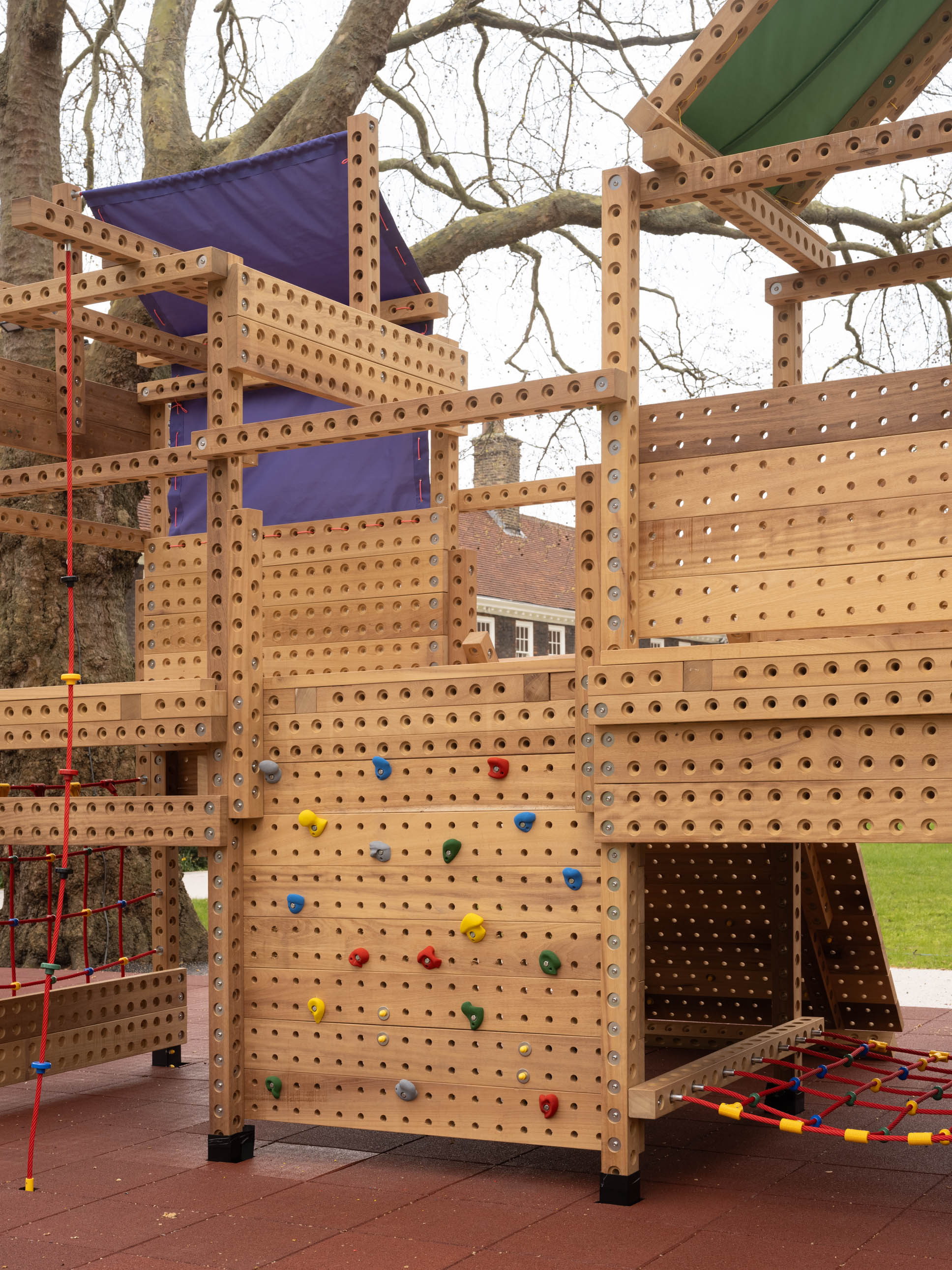 Playrise flat packed playground