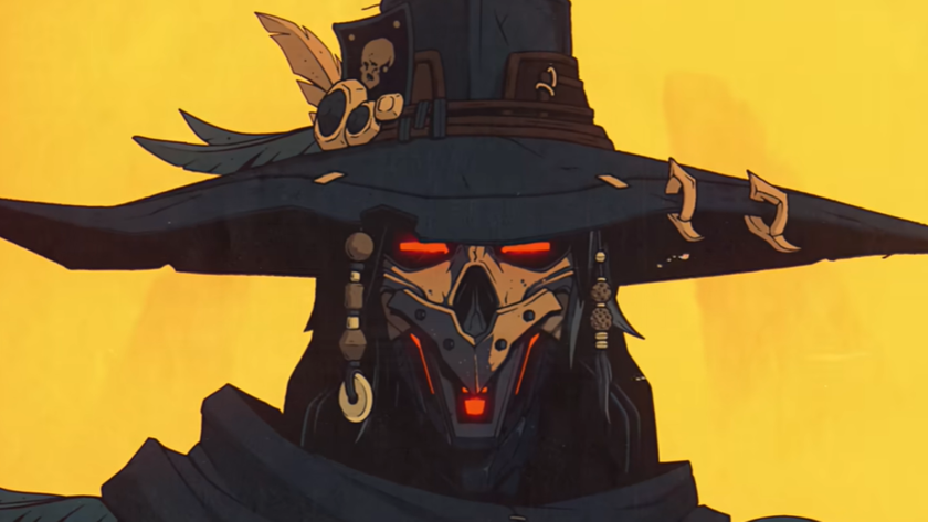 Screenshot from the teaser trailer of Borderlands 4&#039;s DLC Vault Hunter, C4SH.