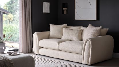 Sofa.com Seattle accent chair in Oyster boucle