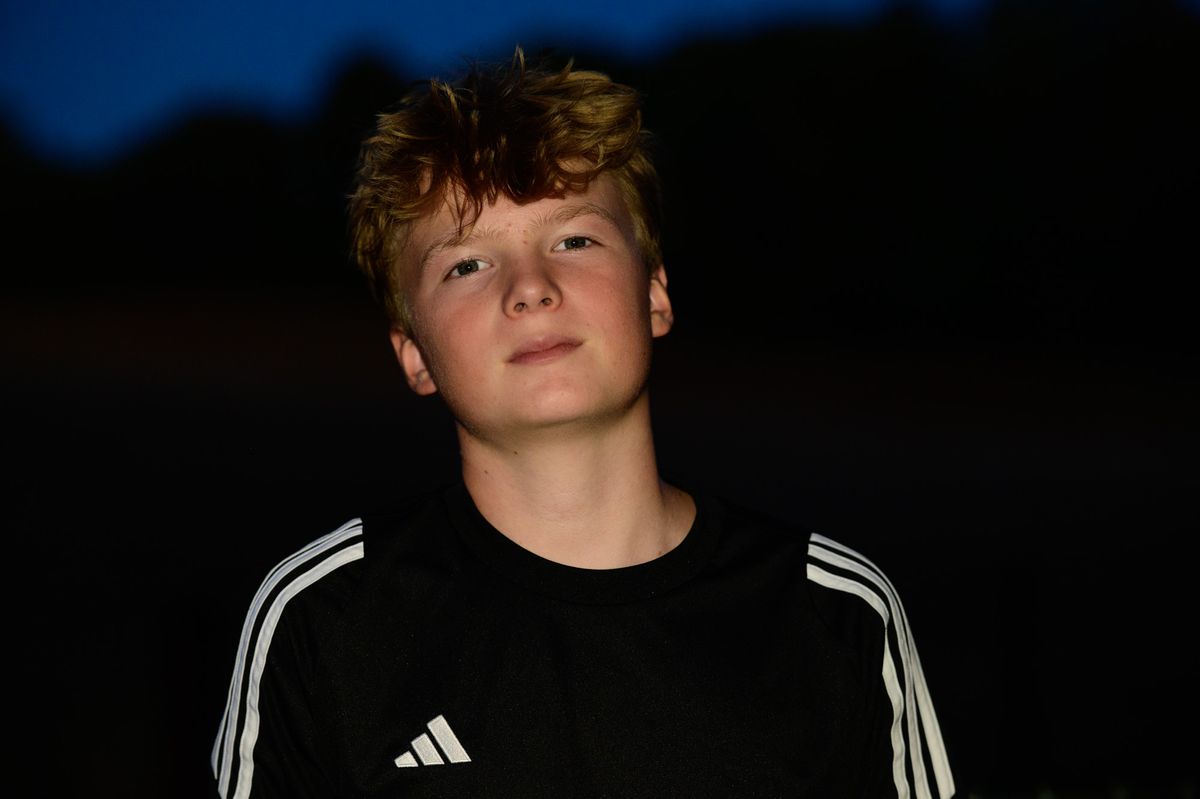 Low light portrait illuminated with the Godox iT32 camera flash