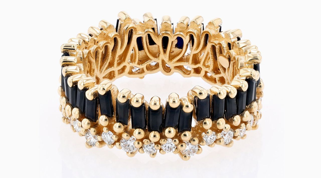 Suzanne Kalan black sapphire bracelet