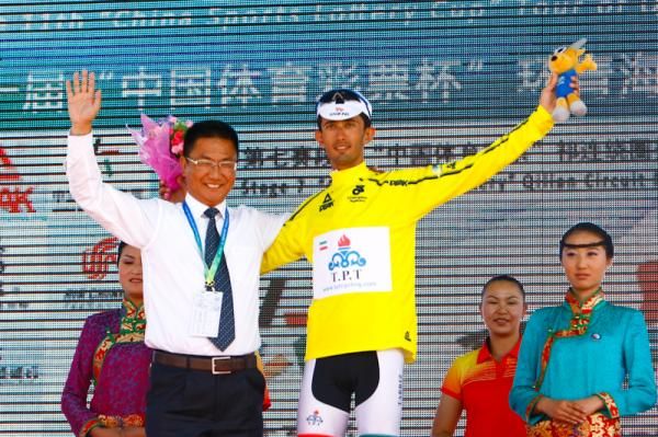 Hossein Alizadeh still maintaining the yellow jersey
