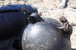 Fishing buoy, ocean debris