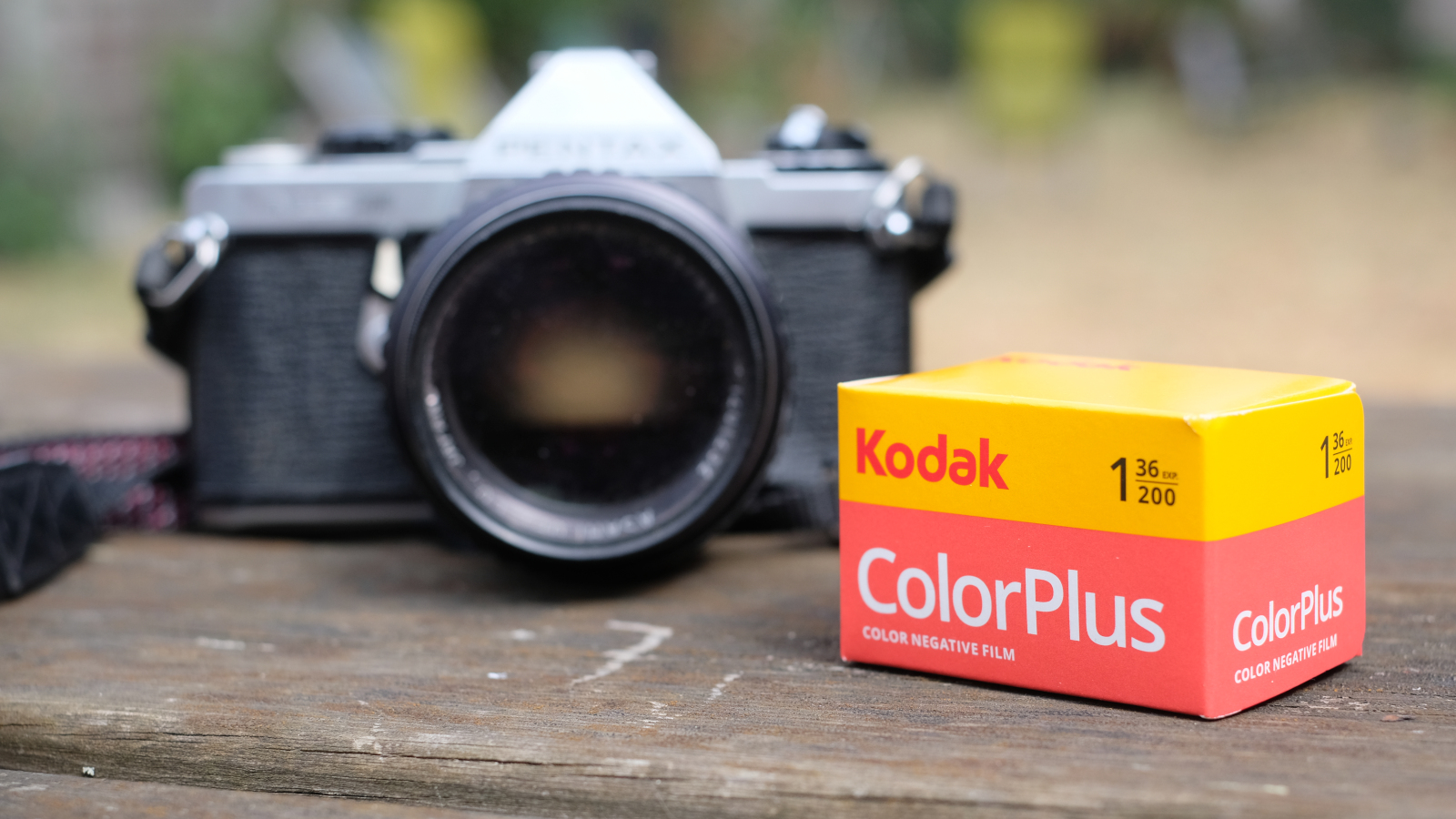 Photograph of Kodak ColorPlus 200 35mm film