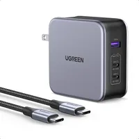 UGREEN Nexode 140W 3-Port GaN Charger: $149 $89 at Amazon
