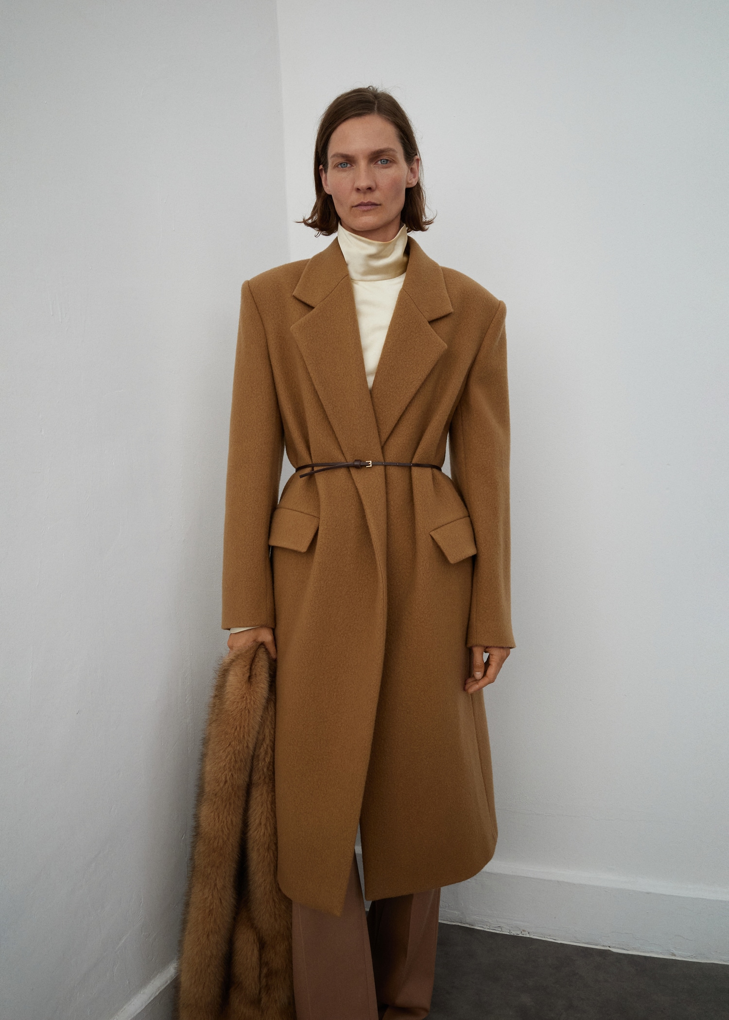 Wool Coat With Lapels - Women | Mango United Kingdom