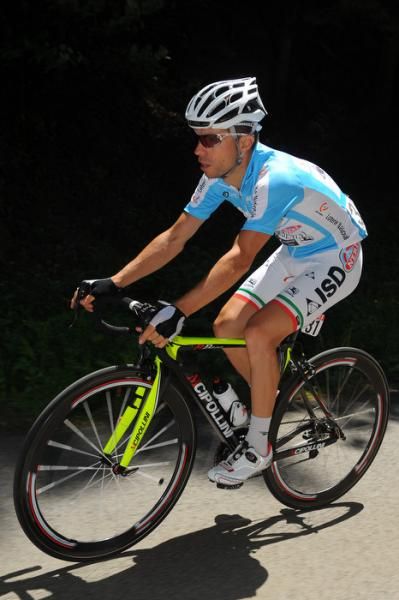 Points classification leader Giovanni Visconti (ISD-Neri).