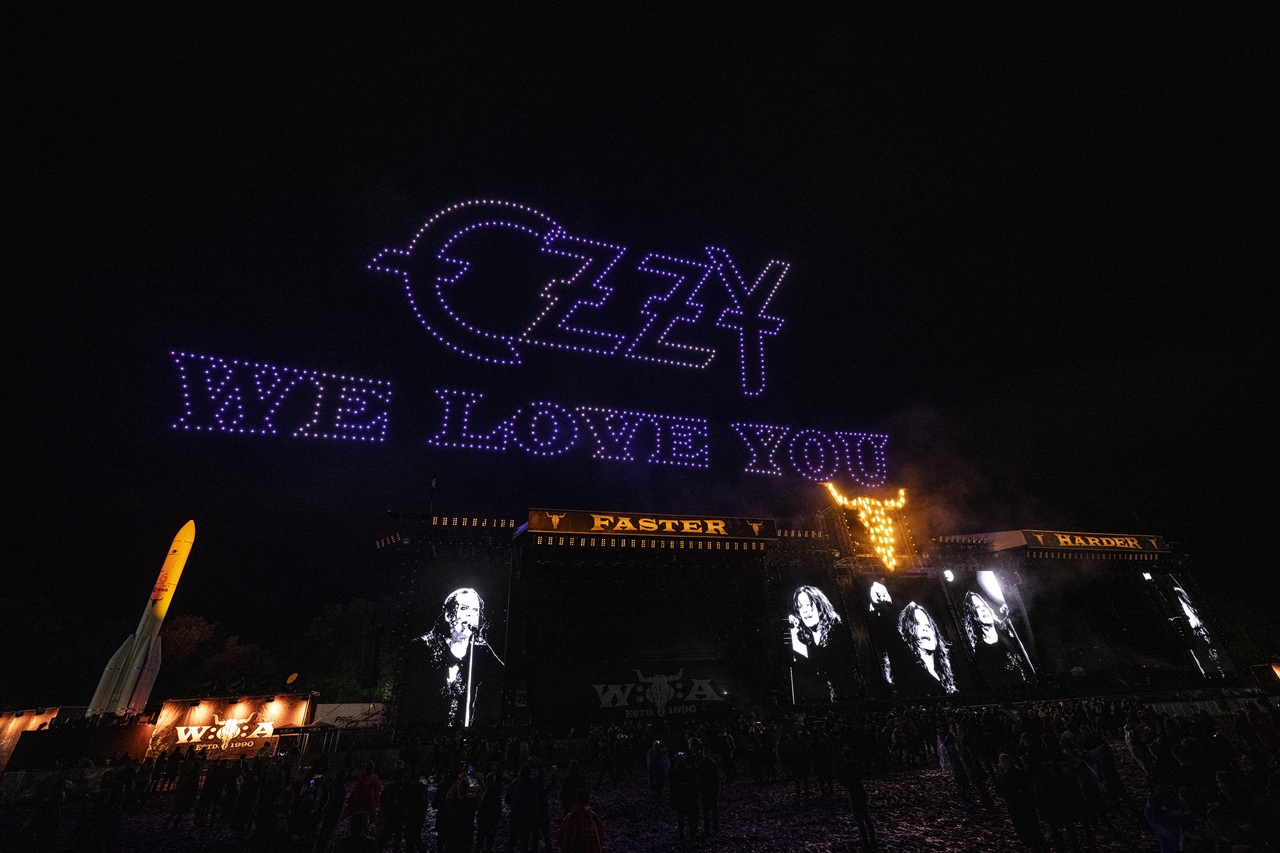 Wacken Drone Display Ozzy 2025