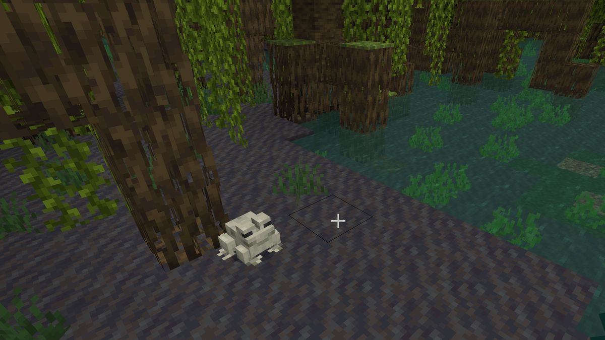 How to find Minecraft frogs and breed them from tadpoles