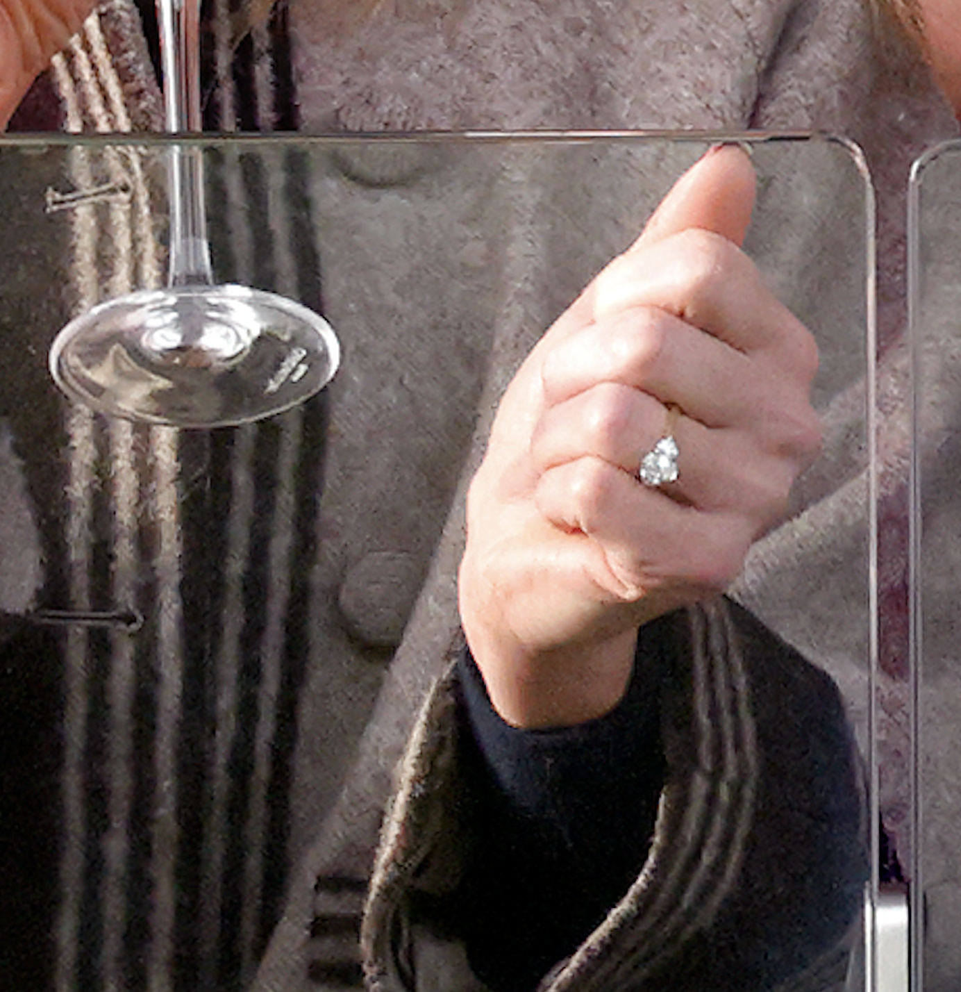 Harriet Sperling's engagement ring