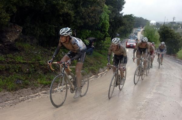 Gustav Erik Larsson and Richie Porte of Team Saxo Bank