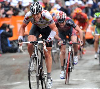 Kim Kirchen won a wet edition of the race in 2008. Photo: Graham Watson