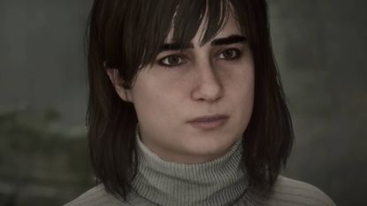 Angela seen in the Silent Hill 2 remake.