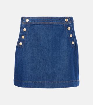 Rahmen, Sailor Snap Denim-Minirock