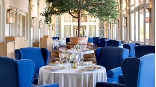 Enjoy Michelin-starred fine dining at Les Fresques