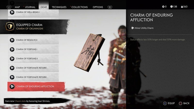 Ghost Of Tsushima Minor Utility Charm