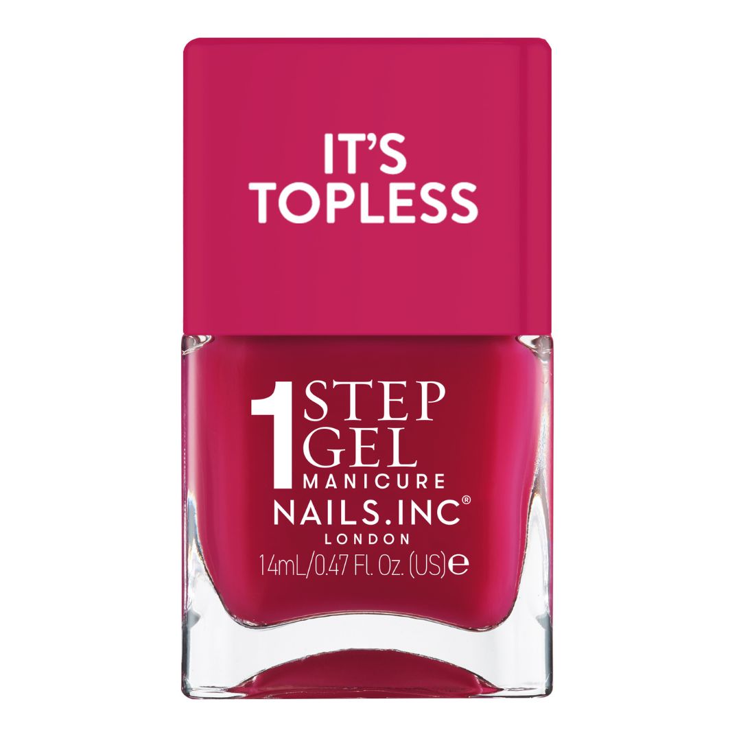 Nails Inc 1-Step Gel It&amp;rsquo;s Topless Nail Polish