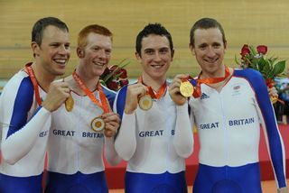 Great Britain team pursuit gold medal Olympics 2008