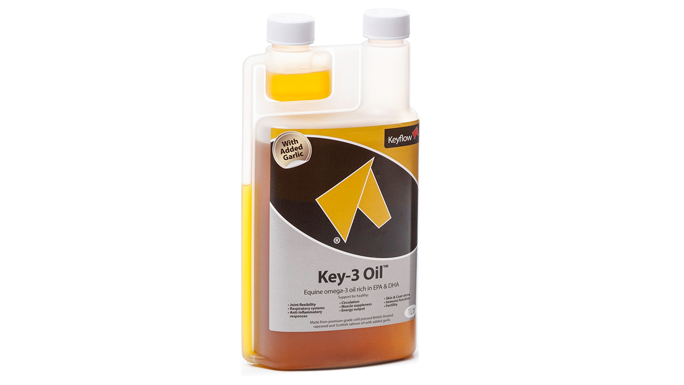 Keyflow Key-3 Oil, one of the best oils for horses