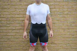 Cycling Weekly reviewer wearing Le Col Indoor Training Shorts