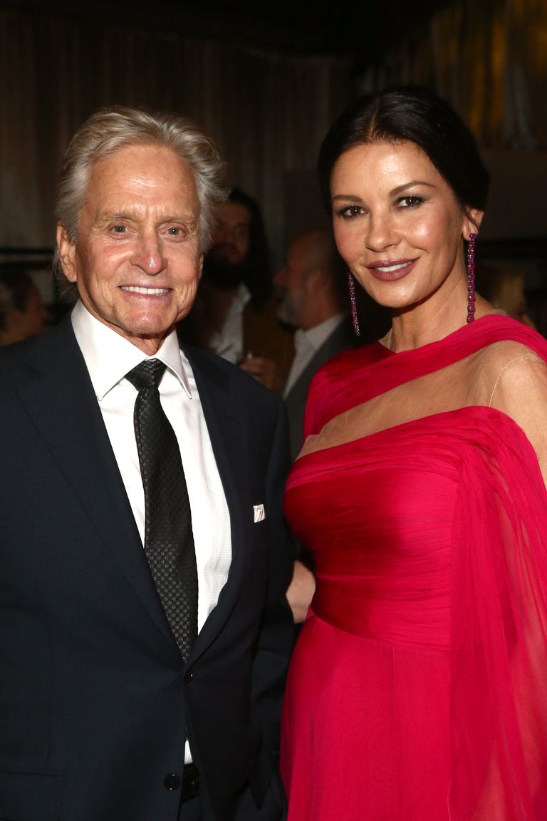 Catherine Zeta-Jones and Michael Douglas