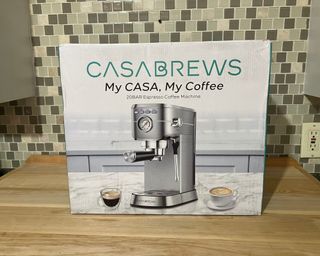Casabrews coffee maker packaging