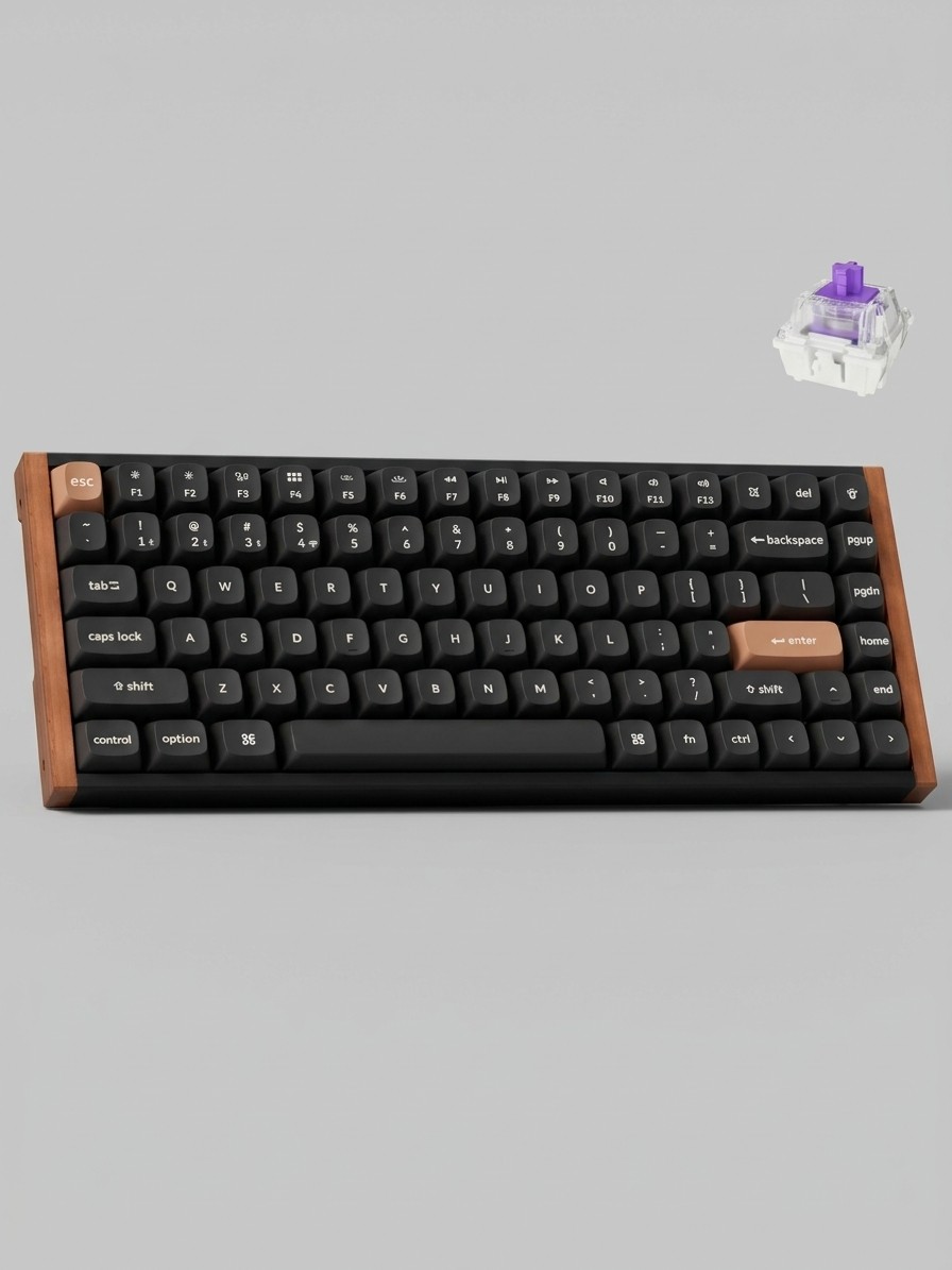 A Keychron K2 HE 75% gaming keyboard
