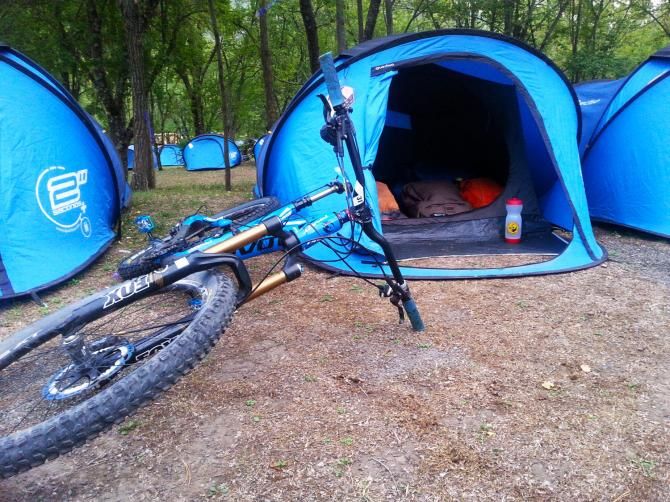 This was my home for the week of Trans-Provence.