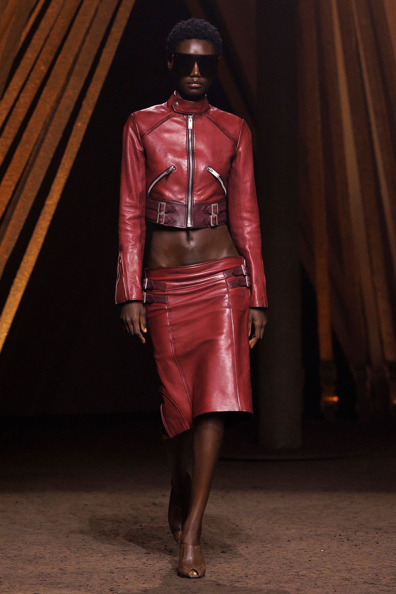 An Alexander McQueen model