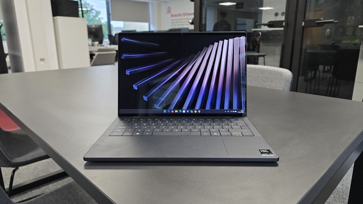 Dell XPS 14 (2026) laptop in an office