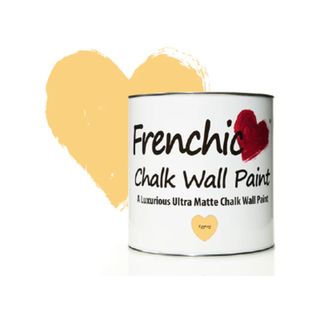 Frenchic Eggnog Wall Paint tin on a white background