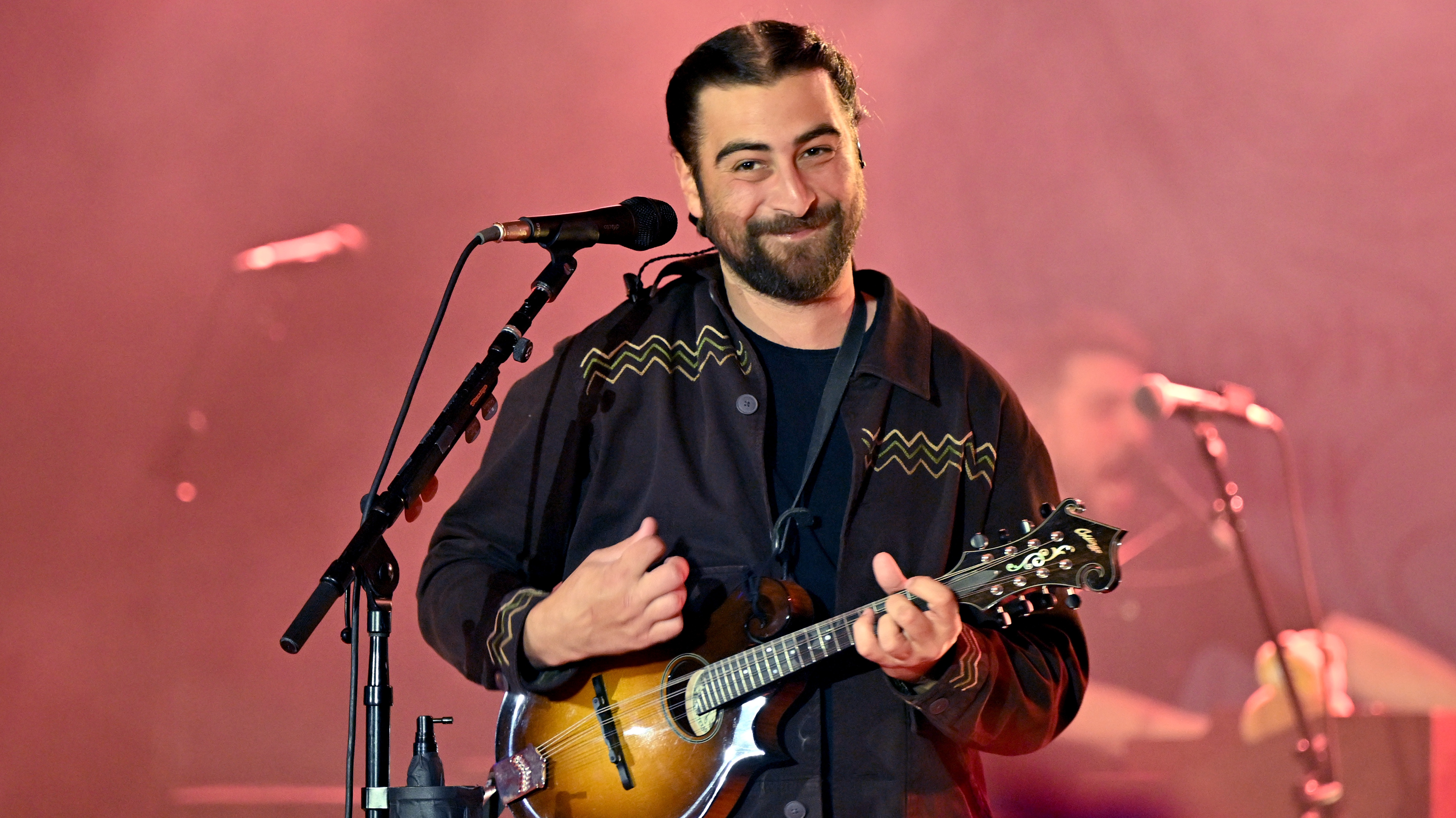 Noah Kahan performs at the historic Riviera Theater in Charleston, South Carolina