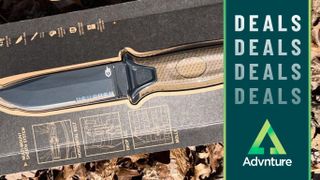 Gerber FixedArm Serrated knife deals image