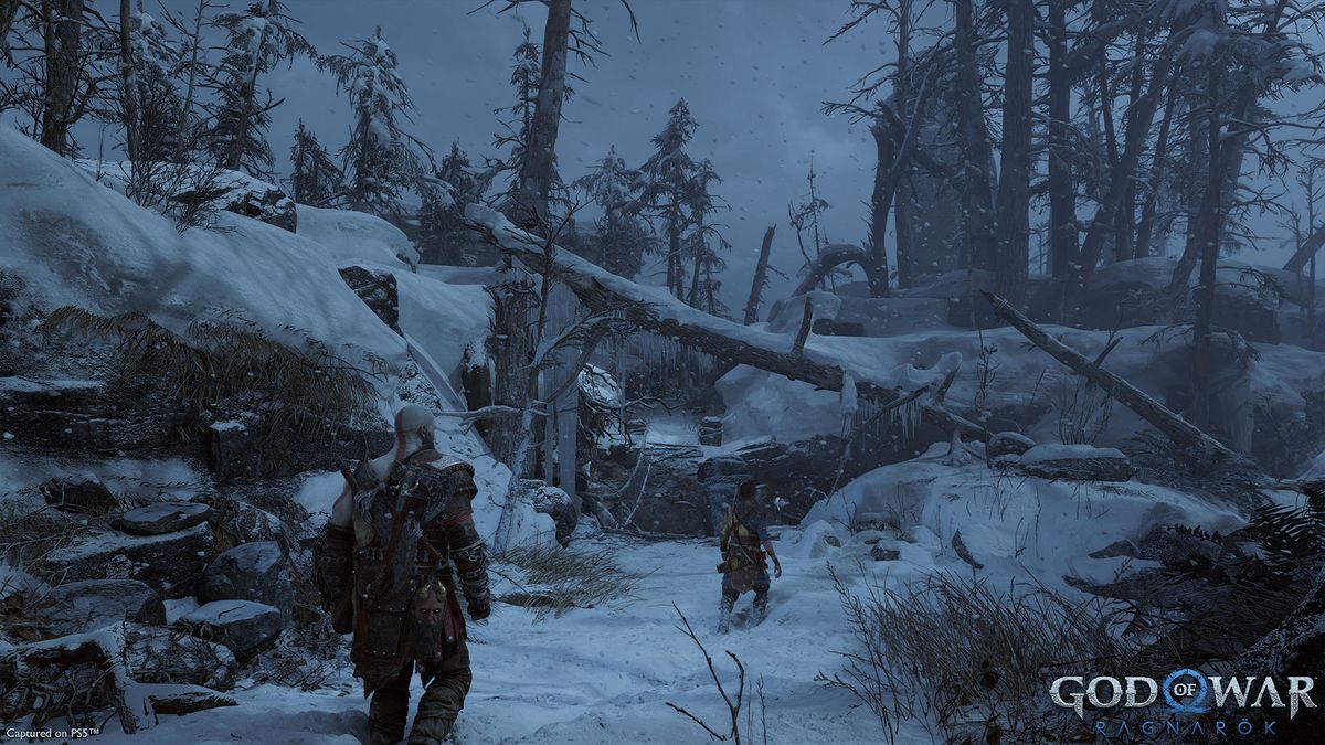 God of War Ragnarok screenshots captured on PS5