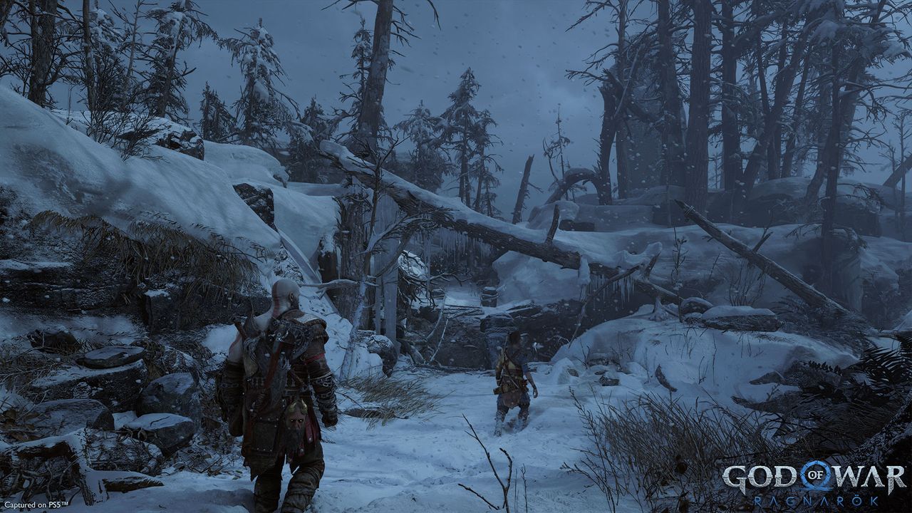 God of War Ragnarok screenshots captured on PS5