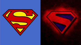 Superman and Supergirl logos