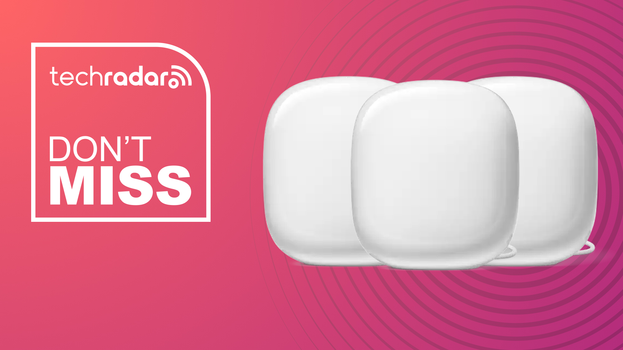 A Google mesh wi-fi system