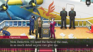 Ace Attorney Investigations Collection in-game screenshot