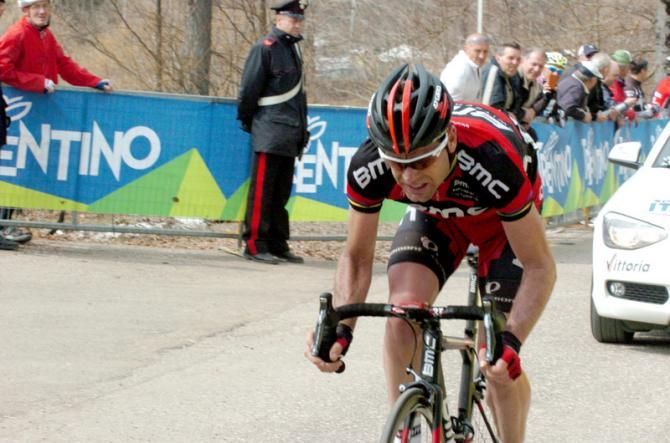 Cadel Evans (BMC) during Stage 4 of the Giro del Trentino