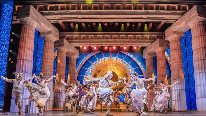 Disney's Hercules shines on the West End stage. 