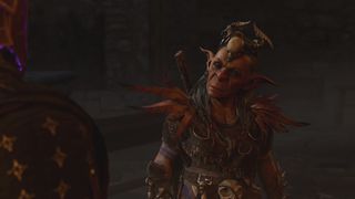 Baldur's Gate 3 priestess gut goblin leader