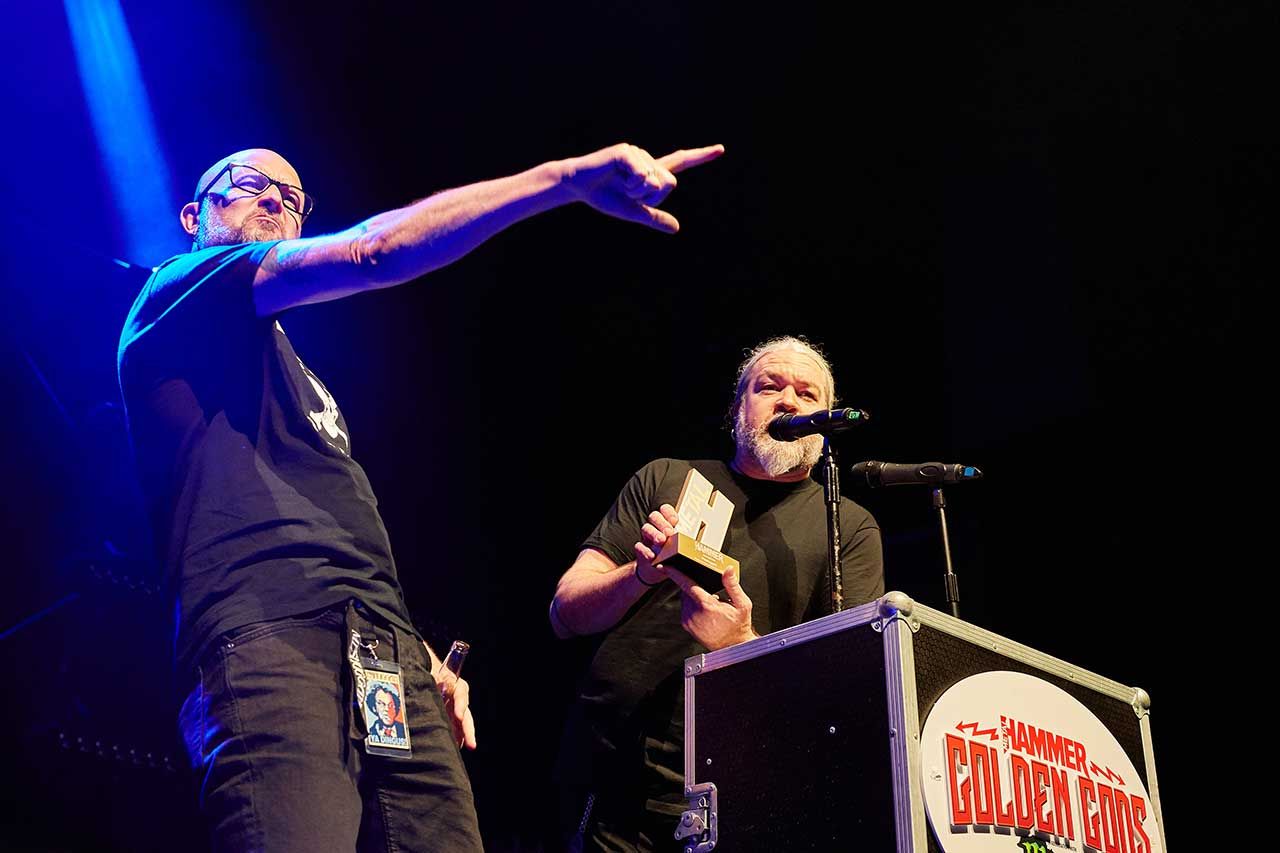 Meshuggah at Golden Gods