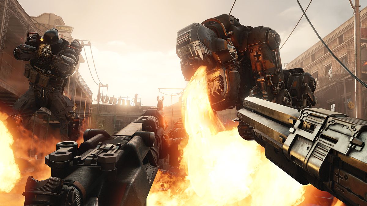 Wolfenstein: The New Order video: max settings at 2560x1440 on