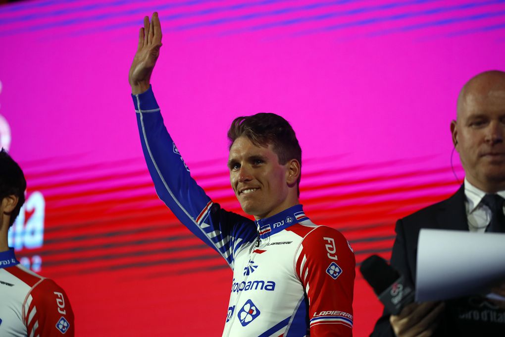 Sprinter Arnaud Demare (Groupama - FDJ) hopes to score some stage wins at the 2019 Giro